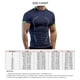 thumbnail image 5 of Camiseta deportiva para hombre, camiseta de entrenamiento transpirable, manga corta con estampado bonito para gimnasio, 5 of 5