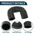 thumbnail image 4 of Manguera del radiador Unique Bargains Manguera de calefacción Manguera de salida del radiador Número 11537545665 para BMW 335i 2007-2013 Base 3.0L Tubo de refrigerante de goma Negro 1 Pc, 4 of 6