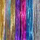 thumbnail image 1 of Oropel para el cabello de 40 pulgadas, 210 hebras, siete colores (púrpura, arcoíris, rosa fuerte, oro blanco, azul y plata brillante), 1 of 1