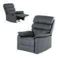 thumbnail image 1 of Sillón Reclinable De Tela Reposet Manual Individual gris, 1 of 9