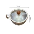 thumbnail image 6 of Shoreew Stainless Steel Coffee Cup And Saucer Set 300ml Double Wall Coffee Cup with Handles And Cover American Latte Cup Afternoon Tea Cup, 6 of 6
