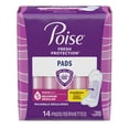 thumbnail image 2 of Poise Incontinence Pads, Maximum Absorbency, Regular, 14 Count, 2 of 9