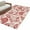 Red, variant on Red Spring Floral Round Area Rug 3 FT, Small Kitchen Bathroom Mat, Summer Botanical Farmhouse Washable Indoor Outdoor Throw Runner Carpet Non-Shedding Doormat for Table Shower Sofa Entryway