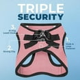 thumbnail image 2 of Voyager Step-In Air Dog Harness - All Weather Mesh Step In Vest Harness For Small And Medium Dogs By Best Pet Supplies - Pink Base, S, 2 of 5