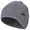 Gray, variant on WMCAPS Winter Beanie – Curved Cuff Knit Cap, Soft Stretch Fit Beanie for Men, Warm Stocking Hat for Outdoor Daily Wear(Black)