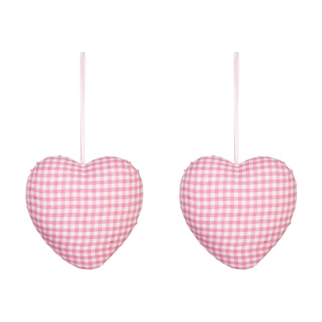 Specollect 2 Pcs Valentines Day Heart Pendant Red 3D Foam Hearts Wedding Party Decoration Romantic Ornament