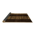 thumbnail image 2 of Ahgly Company Indoor Rectangle Abstract Brown Modern Area Rugs, 6' x 9', 2 of 4
