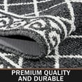 thumbnail image 4 of Yamaziot 1.7'x5' Runner Rug for Long Hallway, Washable Kitchen Floor Mat Non Skid Entryway Rug Low Profile Indoor Front Door Mat, Black, 4 of 7