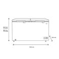 thumbnail image 4 of Congelador 15 Pies Midea Triple Cooling System Blanco, 4 of 4