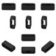 thumbnail image 5 of 10pcs Watch Band Ring 18/20/22/26mm Soft Silicone Replacement Watch Strap Buckle Loop Holder Retainer Compatible Garmin Fenix 6x 6s, 5 of 5