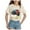 Beige, variant on Godom Girls Toddlers Short-Sleeve T-Shirt Tops Casual Solid Plain Tees Summer Shirts