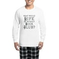 thumbnail image 6 of CafePress - Funny Book Club - Men's Long Sleeve Light Pajama Set, 6 of 7