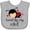 AC-Heather Grey, variant on Inktastic Loved by My Gigi Ladybug Boys or Girls Baby Bib