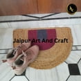 thumbnail image 5 of Jaipur Art And Craft Indian Handmade Jute Front Door Mat Half Round, Outdoor Door Mats (3x1.5 Sq ft), 5 of 5