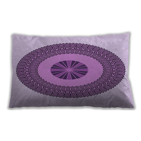 Ahgly Company Outdoor Rectangular Contemporary Lumbar Throw Pillow, 13 inch by 19 inch