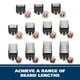 thumbnail image 5 of Wahl USA Recortadora de barba total de iones de litio para hombres con 11 peines guía para recortar, detallar y arreglar fácilmente - Modelo 9888, 5 of 5