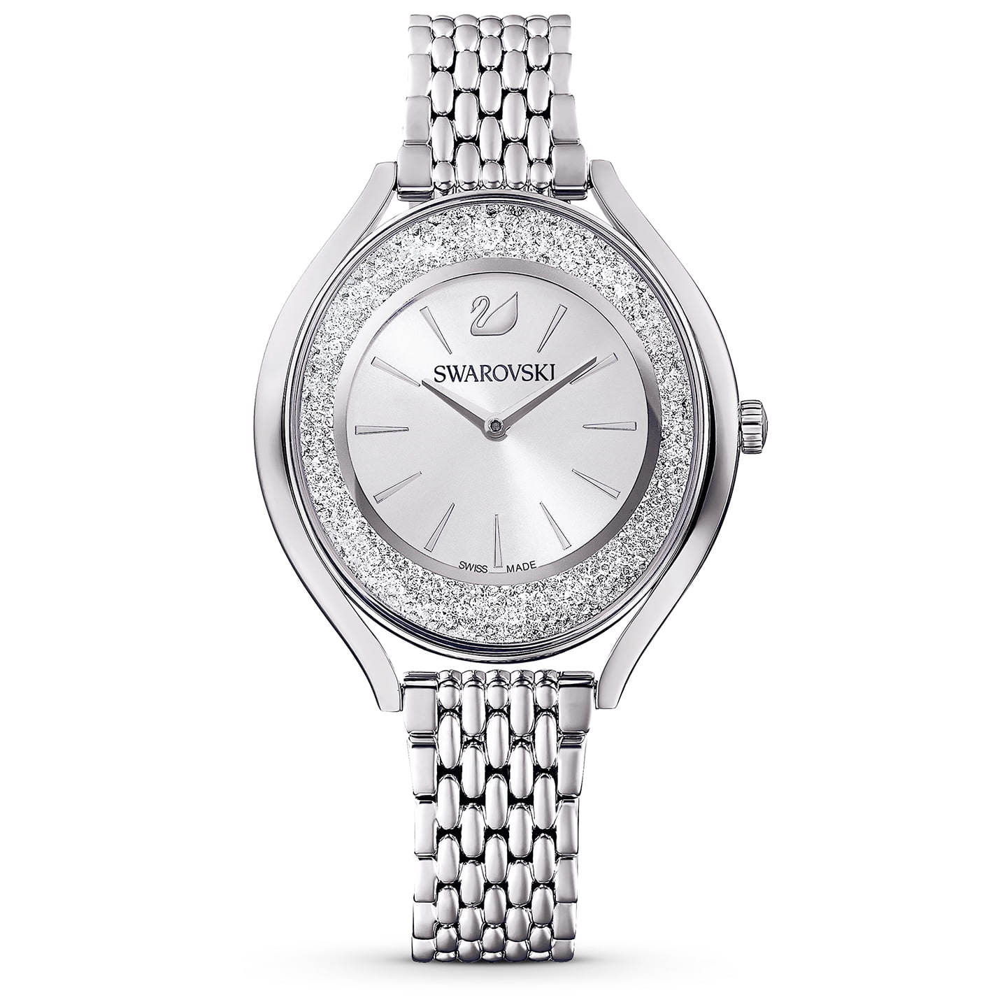 Swarovski Crystalline Aura Silver tone Ladies Watch 5519462 Walmart