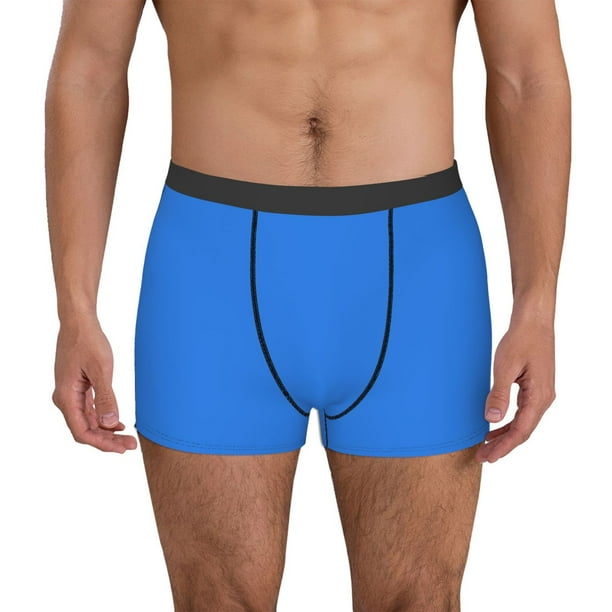 Fotbe Dodgerblue Calzoncillos Tipo Boxer con Bolsa de Soporte Total para Hombre, X-Temp Fresco, Transpirable y de Secado Rápido-Large