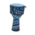 thumbnail image 2 of Tambor Djembe portátil Montessori de 8 pulgadas Strade Fareast Limited Azul, 2 of 8
