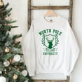 thumbnail image 4 of North Pole University Reindeer | Sweatshirt, 4 of 5