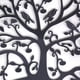 thumbnail image 4 of Arte de silueta de decoración de pared de árbol de la vida de metal para regalo de interior, regalo al aire libre, decoración del hogar de jardín, negro (28x28cm), 4 of 5