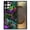 Purple Green Galaxy Marble, variant on WIRESTER Shockproof Soft Rubber Cover Case for Samsung Galaxy S25 Ultra 6.8" 2025, Cloudy Black Marble