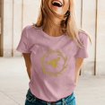 thumbnail image 2 of Cathalem Hauts d'Été pour Femmes Blouse Décontractée Printemps Graphique Tee Cadeaux, Rose P, 2 of 5