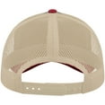 thumbnail image 2 of Atlantis  Adult Rapper 5 Panel Canvas Recycled Trucker Cap, 2 of 4
