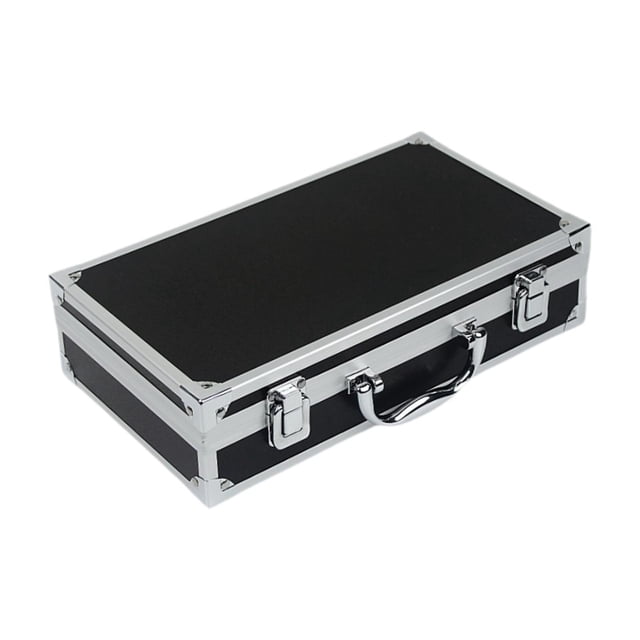 Caja de herramientas de aleación de aluminio, estuche de almacenamiento portátil, organizador Premium, contenedor de instrumentos multiusos, equipo, c 302 cm x 172 cm x 76 cm