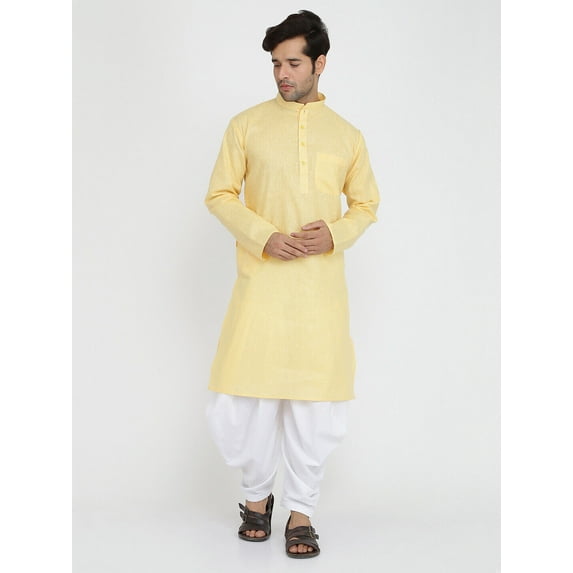 Mens Indian Wear Handmade Pure Cotton Light Weight Ethnic Kurta Salwar Set