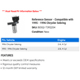 thumbnail image 2 of Reference Sensor - Compatible with 1995 - 1996 Chrysler Sebring, 2 of 2