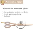 thumbnail image 4 of 5.5 inch Hair Cutting Scissors Set, Hair Thinning/Texturizing Shears for Hairdresser or Home Use, 4 of 5