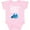 AD-Pink, variant on Future Pilot Childs Airplane Flying Boys or Girls Baby Bodysuit