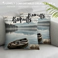 thumbnail image 3 of Qinduosi Themed Pillowcase Decorations for Home, Life is Better at The Throw Pillow Cover ”, Gifts, Housewarming Gifts White, 3 of 5