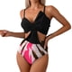 thumbnail image 4 of MKLEKYY Trajes De Baño Mujer Dos Piezas Women'S High Waisted Bikini Sets Two Piece Swimsuit Bathing Suit Swimwear, 4 of 6