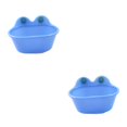 thumbnail image 2 of ZheElen Plastic Durable Construction And Multifunctional Bird Bathtub For Pet Bird Easy To Mirror blue 2Set, 2 of 6
