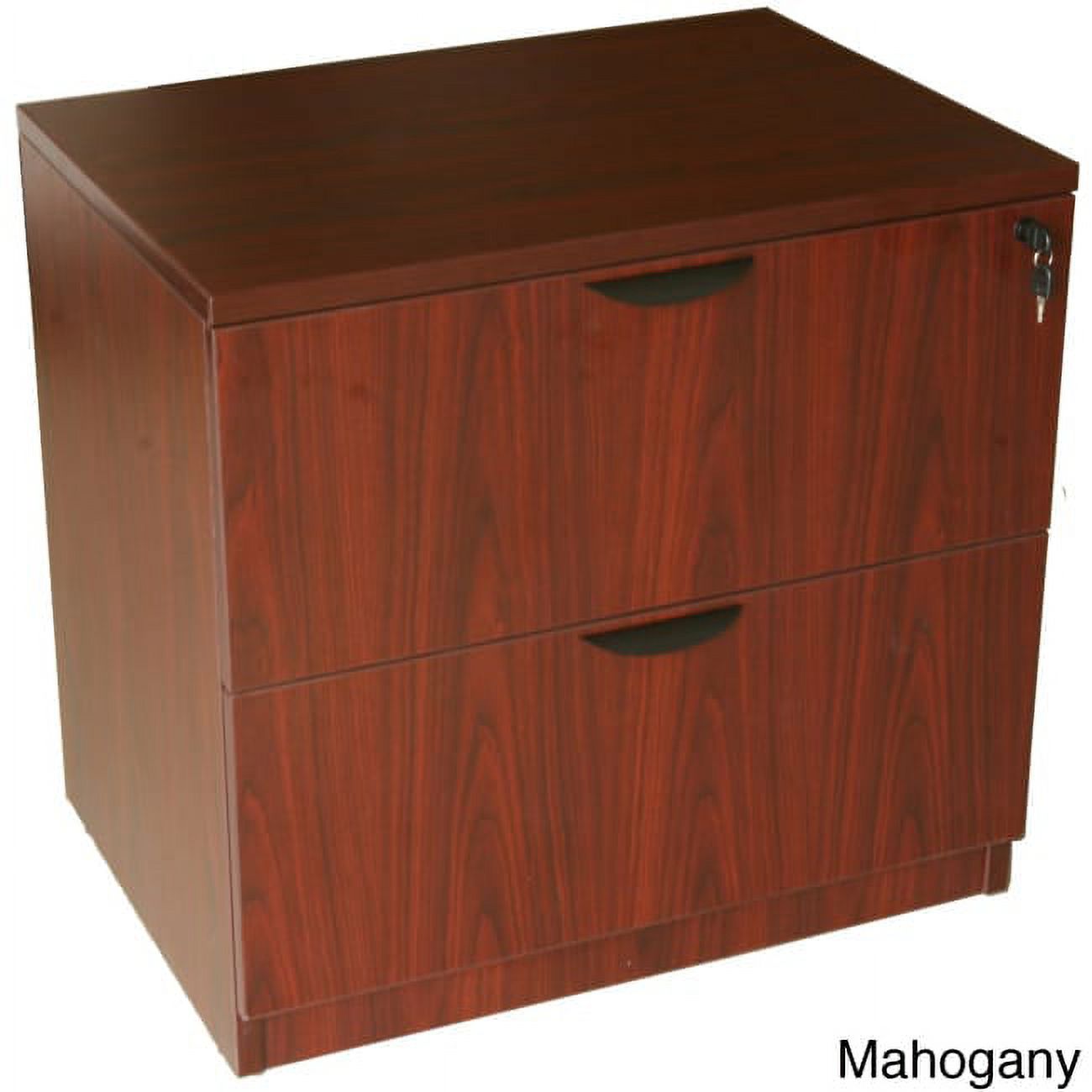 Boss N112-C 2-drawer Lateral File - Cherry - image 2 of 4