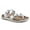 White, variant on White Mountain Womens Hazy Cork Leather Footbed Sandals