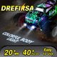 thumbnail image 2 of Control remoto Monster Truck Drefirsa 1:18 para niños de 4 a 12 años, 2 of 8