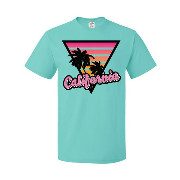 Inktastic California with Triangle and Palm Trees T-Shirt