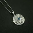 thumbnail image 6 of Men Egyptian Eye of Horus Pendant Protection Necklace Biker Link Chain 18" - 40", 6 of 7