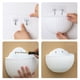 thumbnail image 4 of Con 1 par de ganchos en forma de S Macetas semicirculares de pared de imitación de ratán de estilo europeo sin perforar cestas de flores colgantes Balcón macetas perezosas ANGGREK  Otros, 4 of 8