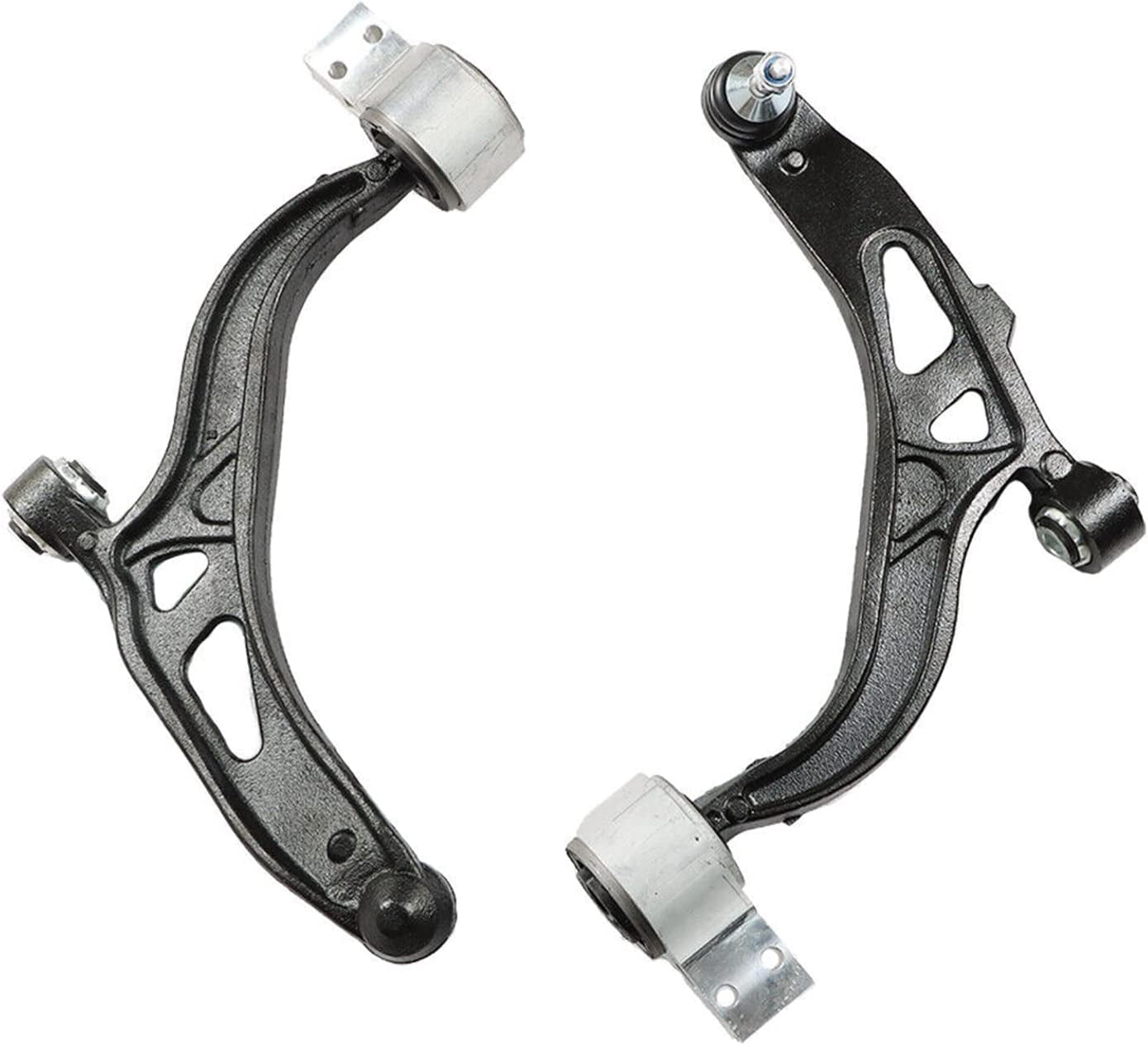 Detroit Axle - 2 Front Lower Control Arms for 11-19 Ford Explorer 2 Lower Control Arms w/Ball Joint Assembly 2013-2019 Ford Police Interceptor Utility 2012 2014 2015 2016 2017 Replacement