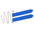 thumbnail image 2 of GOOHOCHY 2pcs Adults American Football Waist Belt Flag Rugby Game Streamer Accessories for Practices Training (White Waist Belt with ), 2 of 8