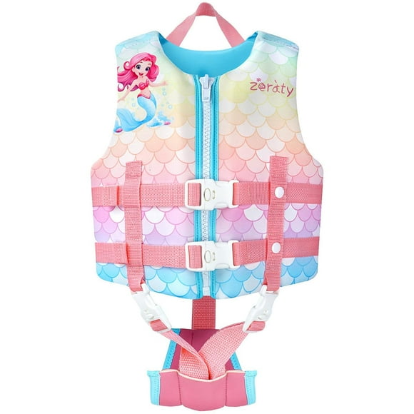 Chaleco de Natación Zeraty Neopreno con Correas de Seguridad Ajustables para Niños y Niñas