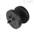 thumbnail image 2 of CAP Barbell Standard Vinyl Weight Plate Set, 30 lb (15 lb x 2), 2 of 3