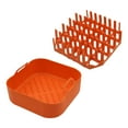 thumbnail image 4 of DOLITY Microwave Bacon Cooker Silicone Bacon Rack for Oven for Air Fryer Bacon Tray Bacon Rack and Tray, 4 of 9