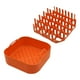 thumbnail image 4 of Olla de tocino para s, utensilio de cocina de silicona reutilizable, soporte para placa de plancha, soporte para horno, bandeja para tocino, Rejilla y bandeja para tocino, 4 of 8