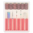 thumbnail image 3 of Cabezal de pulido de uñas, 5 piezas Accesorio de pulidor de uñas para pulido de uñas Cabezal de pulido de uñas Artesanía excepcional, 3 of 8
