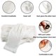 thumbnail image 3 of 12 Pairs Small Bulk White Cotton Gloves for Eczema, 100% Soft Breathable Moisturizing Hand Therapy Gloves for Night Sleep, 3 of 5